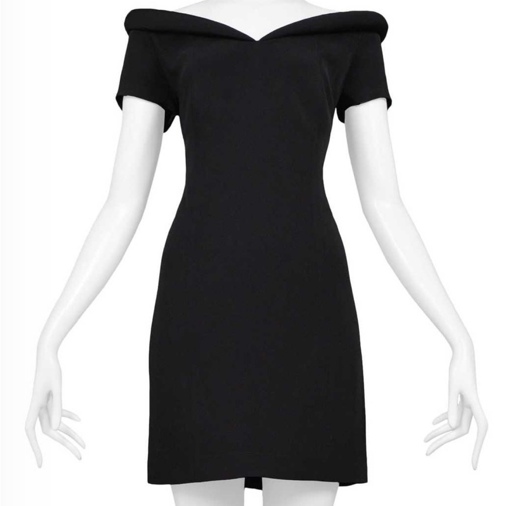 Vintage Rifat Ozbek Futuristic Padded Mini Dress
